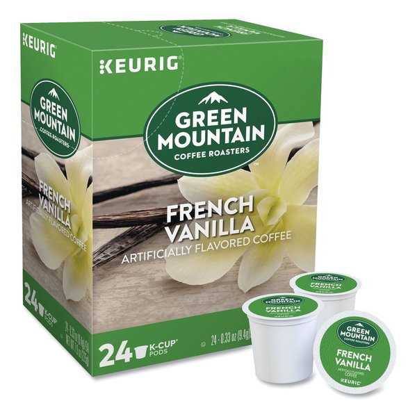 Green Mountain Coffee French Vanilla Coffee K-Cup Pods, PK24 PK 6732